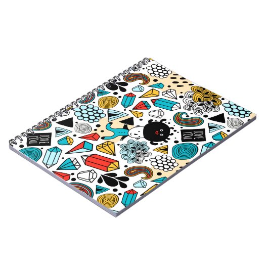 verrückter Kopf Notizblock (Linke Seite)