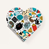 verrückter Kopf Notizblock (Vorderseite)