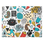 verrückter Kopf Notizblock (Vorderseite)