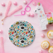 verrückter Kopf Pappteller (Party)