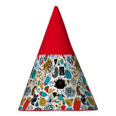 verrückter Kopf Partyhütchen (Rechts)