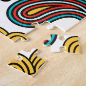 verrückter Kopf Puzzle (Seite)