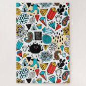 verrückter Kopf Puzzle (Vertikal)