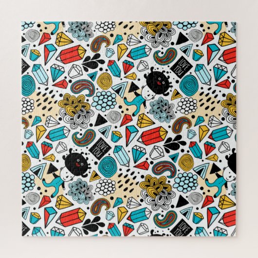 verrückter Kopf Puzzle (Vertikal)