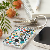 verrückter Kopf Schlüsselanhänger (Vorderseite rechts)