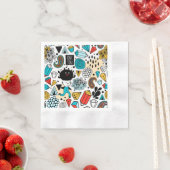 verrückter Kopf Serviette (Beispiel)