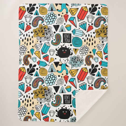 verrückter Kopf Sherpadecke (Vorderseite)