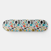 verrückter Kopf Skateboard (Horizontal)