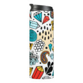 verrückter Kopf Thermosbecher (Nach rechts gedreht)