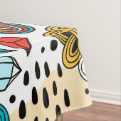 verrückter Kopf Tischdecke (Beispiel)