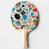 verrückter Kopf Tischtennis Schläger (Rückseite)