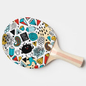 verrückter Kopf Tischtennis Schläger (Seitenansicht)