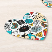 verrückter Kopf Untersetzer (angewinkelt)