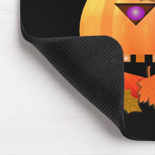 Verrückter Kürbis Mousepad (Ecke)