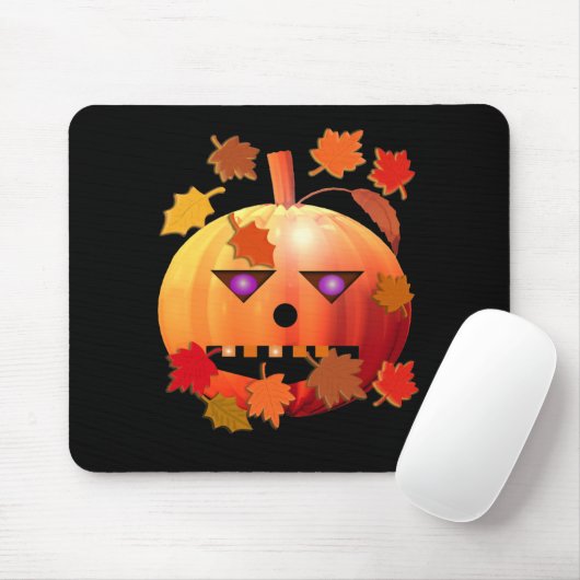 Verrückter Kürbis Mousepad (Mit Mouse)