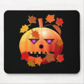 Verrückter Kürbis Mousepad (Vorne)