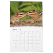 Verrückter niedlicher Kalender der Chipmunks-2012 (Feb 2027)