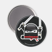 verrückter Ninja-Skills-Magnet Magnet (Vorderseite/Rückseite)