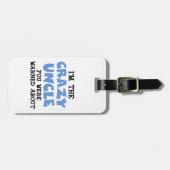 Verrückter Onkel Gepäckanhänger (Vorderseite horizontal)