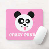 Verrückter Panda Mousepad (Mit Mouse)