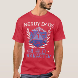Verrückter Papa RPG Gaming D20-Tischspiele Lustige T-Shirt