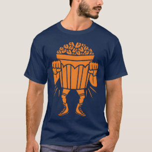 Verrückter Popcorn-Freund T-Shirt