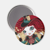 Verrückter Rätsel Magnet (Vorderseite/Rückseite)