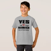Verrückter Redneck T-Shirt (Vorne ganz)