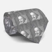 Verrückter Shakespeare Krawatte (Gerollt)