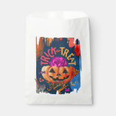 Verrückter Trick oder Leckerbissen Geschenktütchen (Vorderseite)