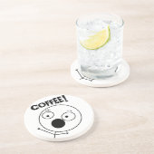 Verrückter Typ-Untersetzer Untersetzer (Seite)