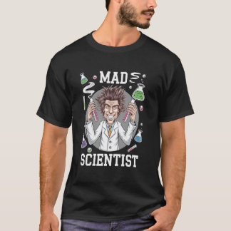 Verrückter Wissenschaftler bei der Arbeit Labor-Ex T-Shirt