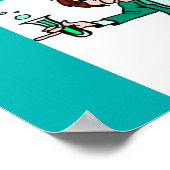 verrückter Wissenschaftler Poster (Ecke)