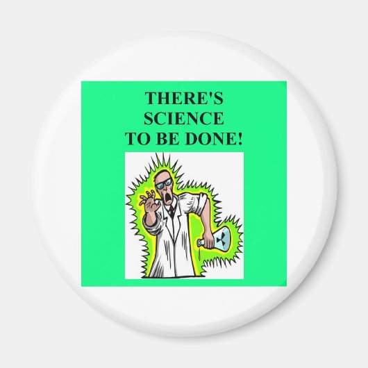 verrückter Witz Magnet (Vorne)