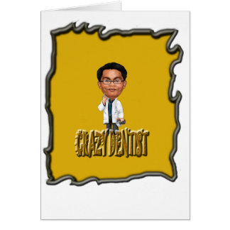 Verrückter Zahnarzt-färbengelb
