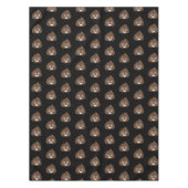 Verrücktes albernes Brown kacken Emoji Tischdecke (Vorderseite)