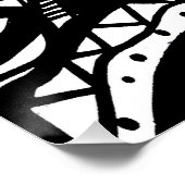 verrücktes Auge Poster (Ecke)