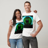 verrücktes Auge T-Shirt (Unisex)