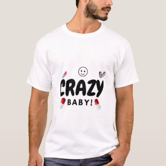 verrücktes Baby T-Shirt