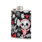 Verrücktes Babymuster Flachmann (Links)