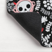 Verrücktes Babymuster Mousepad (Ecke)