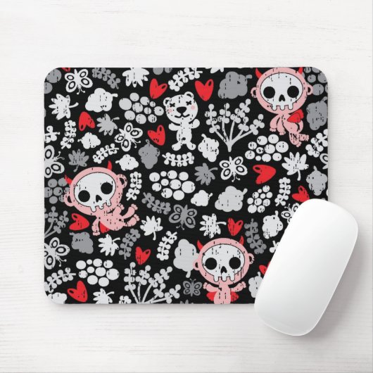 Verrücktes Babymuster Mousepad (Mit Mouse)