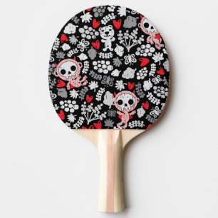 Verrücktes Babymuster Tischtennis Schläger