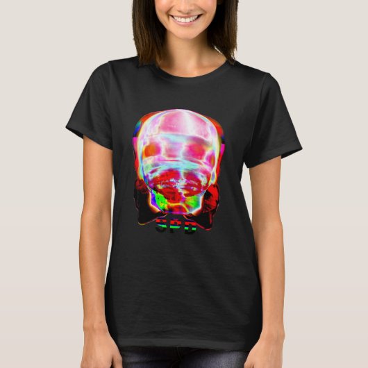 Verrücktes Dämonengesicht T-Shirt (Vorderseite)