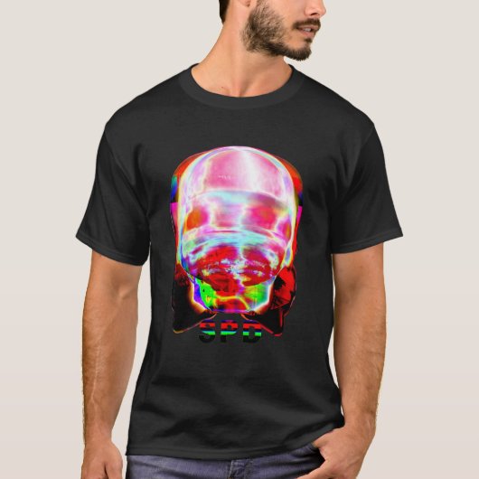 Verrücktes Dämonengesicht T-Shirt (Vorderseite)