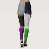 Verrücktes Design für Mutige Leggings (Rückseite)