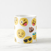 Verrücktes Emojis Kaffeetasse (Mittel)
