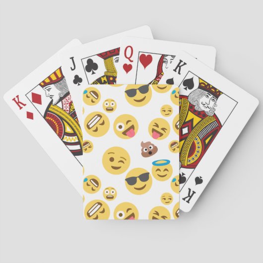 Verrücktes Emojis Spielkarten (Rückseite)