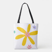 Verrücktes Gänseblümchen 2 Tasche (Rückseite)