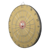 Verrücktes Gesicht Metallkäfig Dartboard Dartscheibe (Vorderseite rechts)